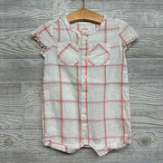 Plaid Romper 12M