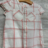 Plaid Romper 12M