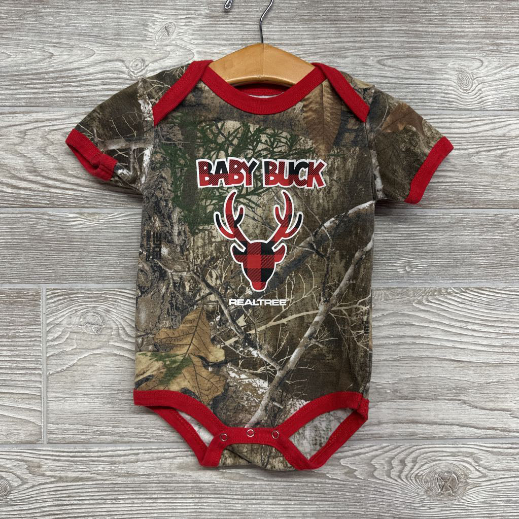 Camo Bodysuit Baby Buck 12M