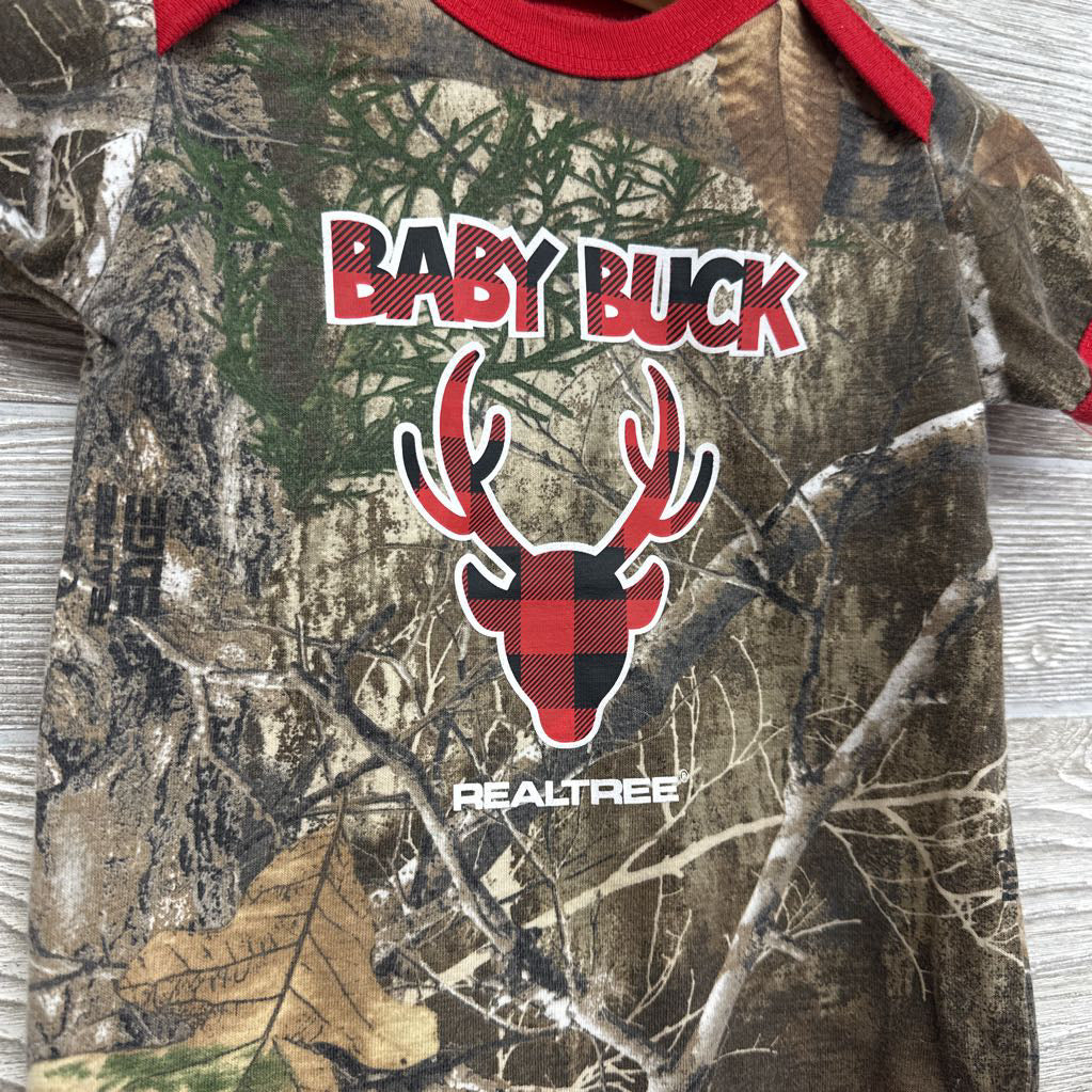 Camo Bodysuit Baby Buck 12M
