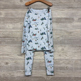 2 Pc LS Cozy PJs Tis The Ski-son! 6