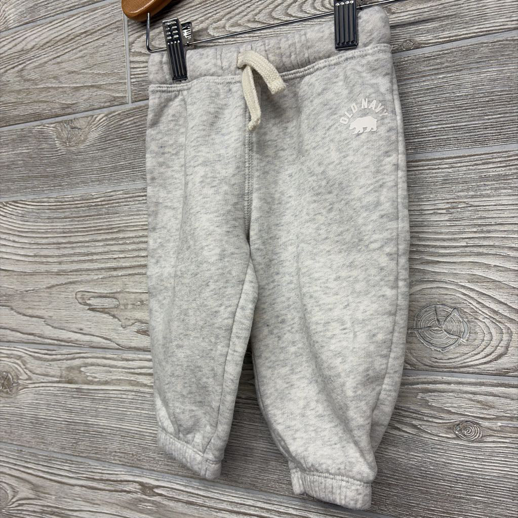 Drawstring Jogger Sweatpants Logo 6-12M