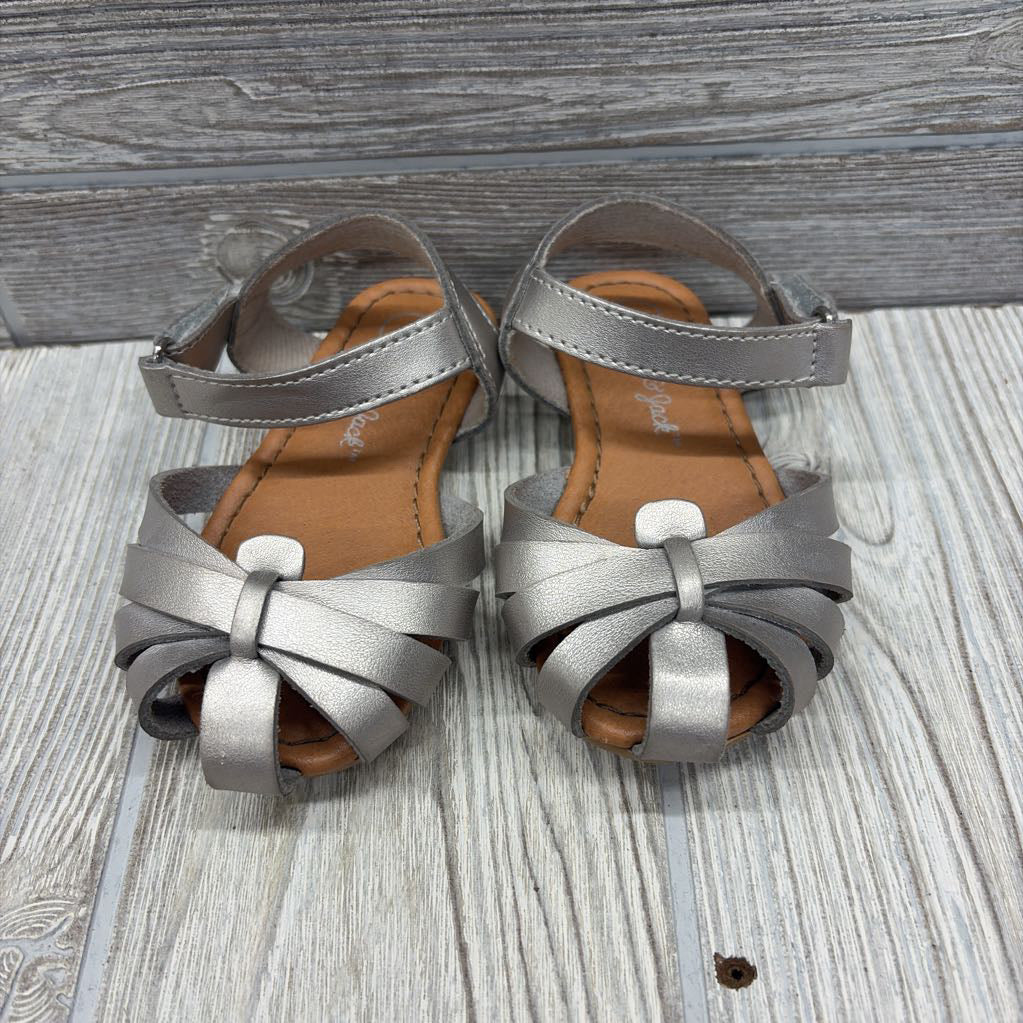 Woven Velcro Strap Sandals 5c