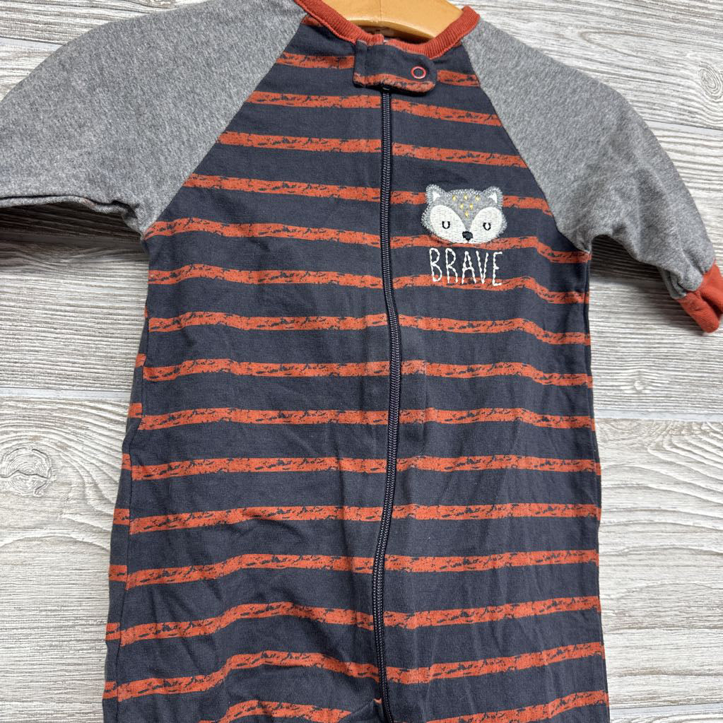 Sleeper Stripes Fox Brave 3-6M