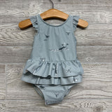 Skirted Swimsuit Palm Trees 12M