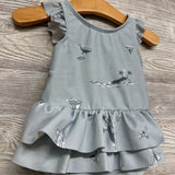 Skirted Swimsuit Palm Trees 12M