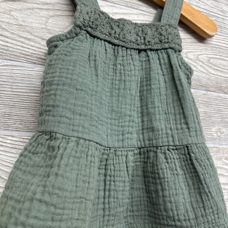 Tank Gauze Peplum Shirt Macrame Lace 12M