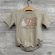 Crewneck Romper One Silly Goose 6-12M