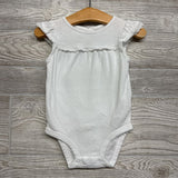 Cap Sleeve Pointelle Bodysuit Eyelet 9M