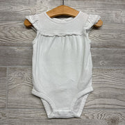 Cap Sleeve Pointelle Bodysuit Eyelet 9M