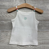 Pointelle Tank Top Sea Shell 12M