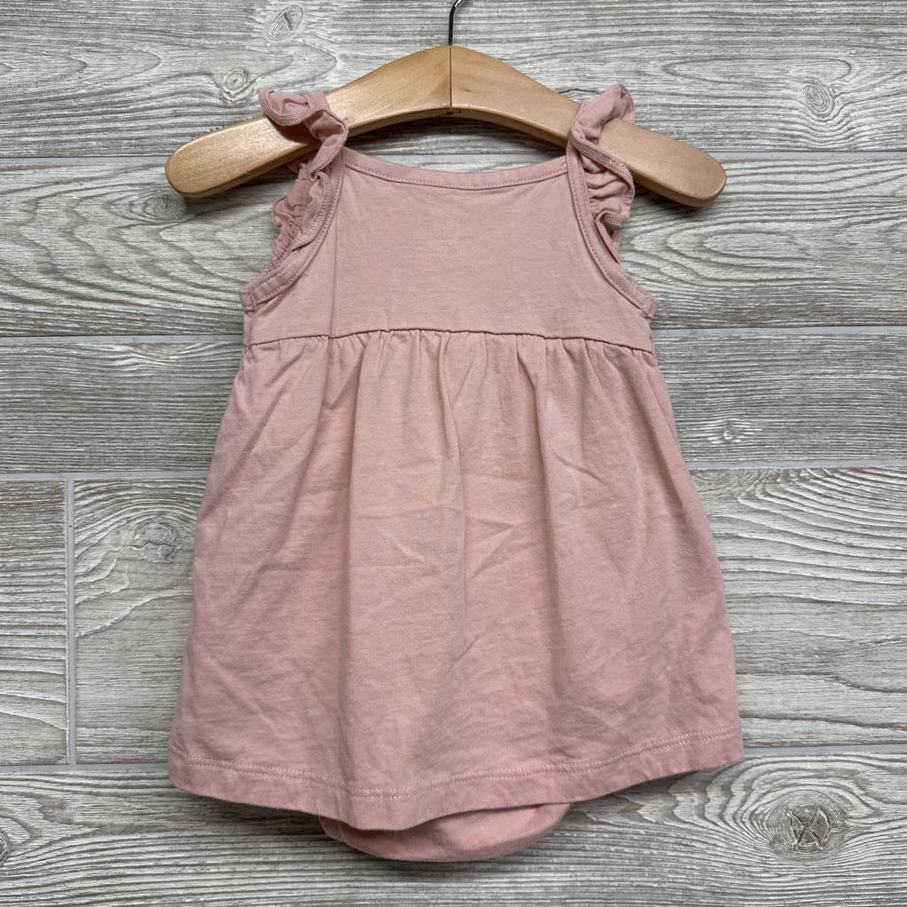 Flutter Strap Sunsuit Macrame Hearts 12M