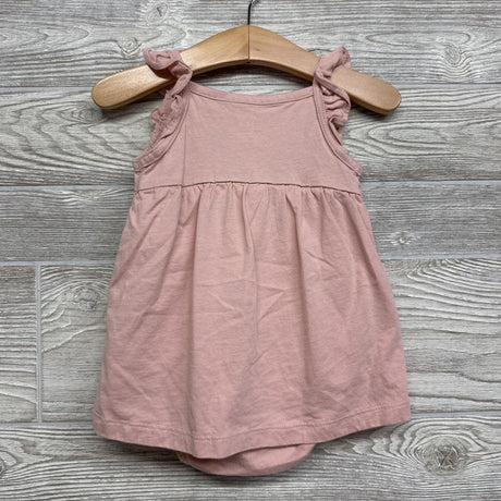 Flutter Strap Sunsuit Macrame Hearts 12M