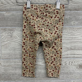 Ribbed Leggings Flowers 12M