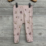 Purely Soft LS Bodysuit & Harem Pants Deer Flowers 12M