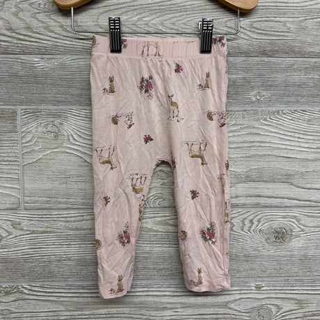 Purely Soft LS Bodysuit & Harem Pants Deer Flowers 12M