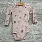 Purely Soft LS Bodysuit & Harem Pants Deer Flowers 12M