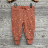 LS Waffle Knit Shirt & Joggers Flowers 12M