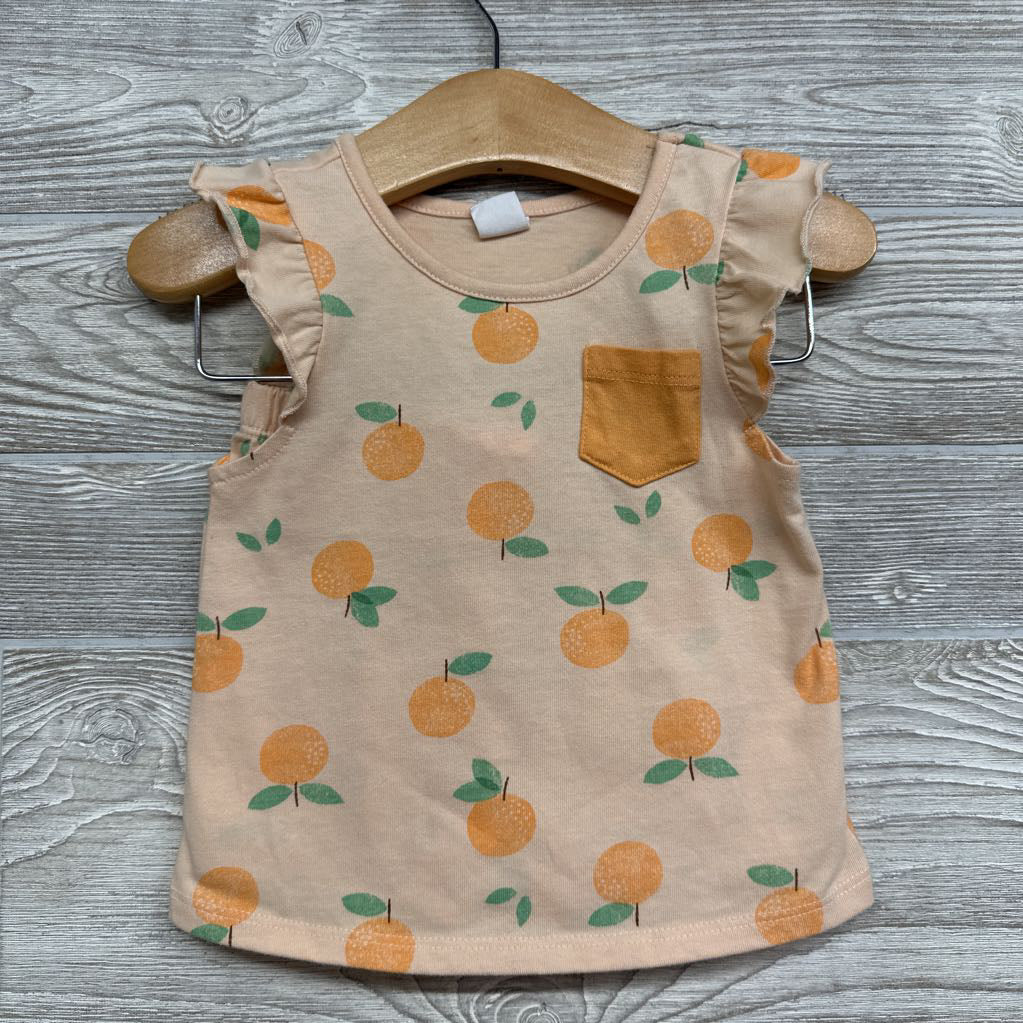 Tank Top & Shorts Oranges 12M