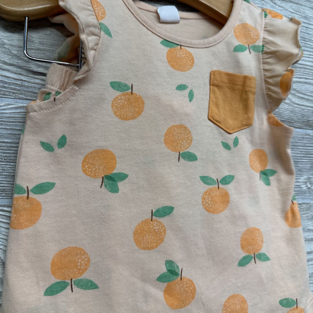 Tank Top & Shorts Oranges 12M