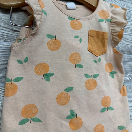 Tank Top & Shorts Oranges 12M