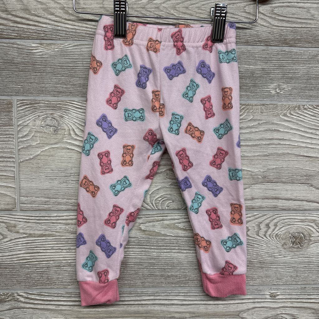 2 Pc LS Cozy PJs Gummy Bears 18M