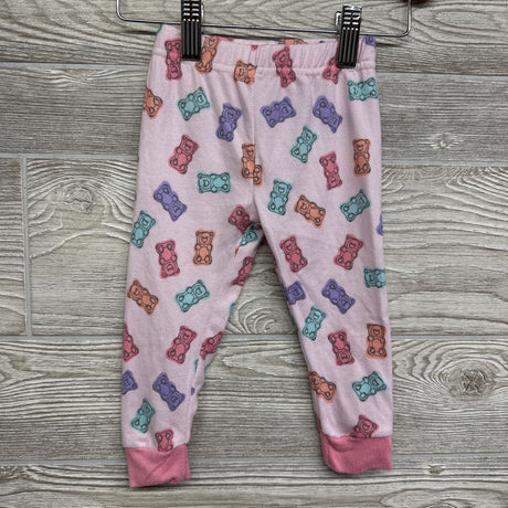2 Pc LS Cozy PJs Gummy Bears 18M