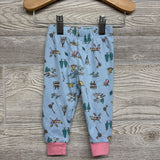 2 Pc LS Cozy PJs Canoes Camping 12M
