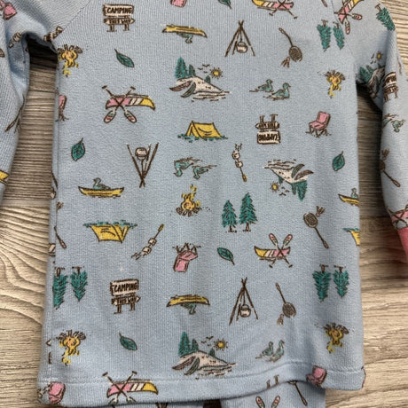 2 Pc LS Cozy PJs Canoes Camping 12M