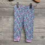 2 Pc LS Cozy PJs Flowers 12M