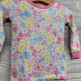 2 Pc LS Cozy PJs Flowers 18M