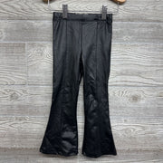Faux Leather Flare Pants 2T