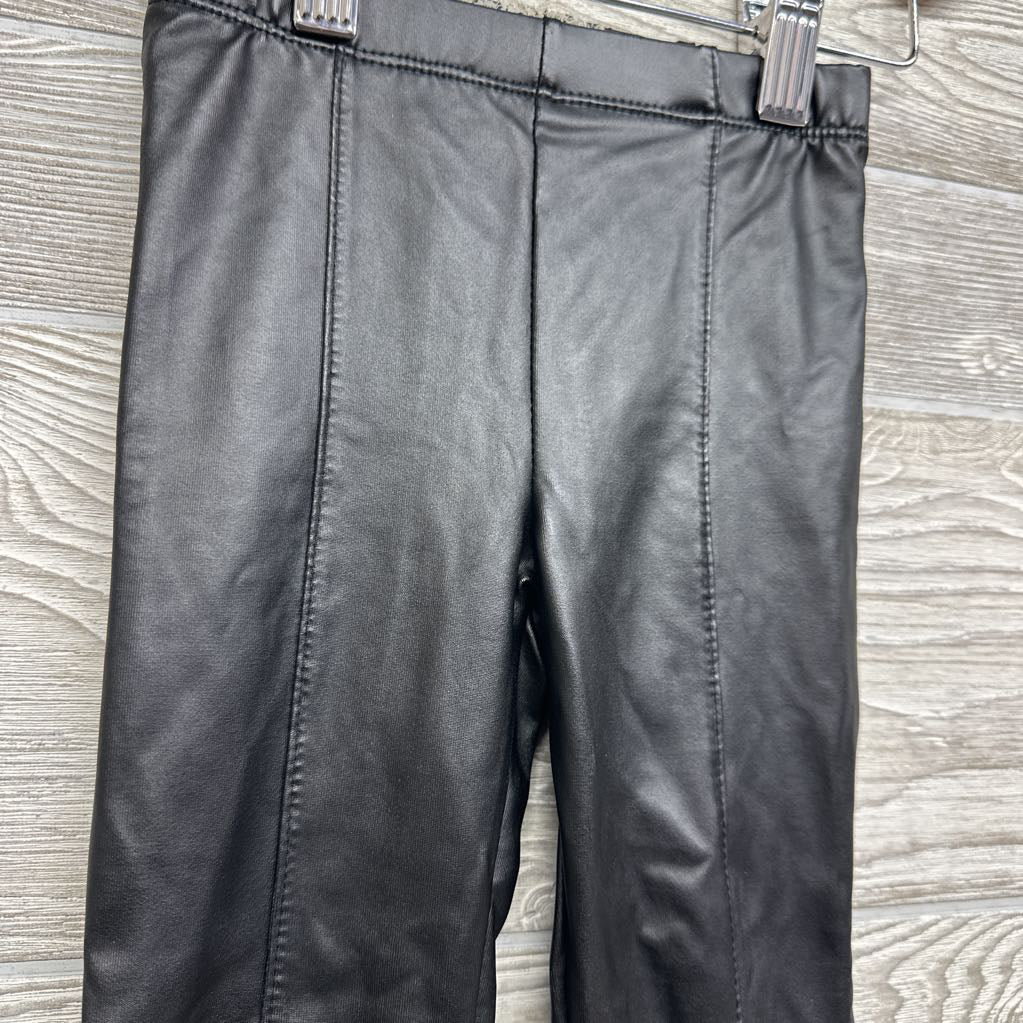 Faux Leather Flare Pants 2T