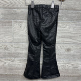 Faux Leather Flare Pants 2T