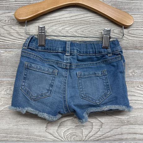 Denim Shorts Flowers 12M