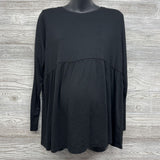 LS Peplum Shirt Large