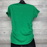 Ruched Shirt Irish I Cold Drink Large