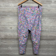 High Rise Capri Leggings Printed XL