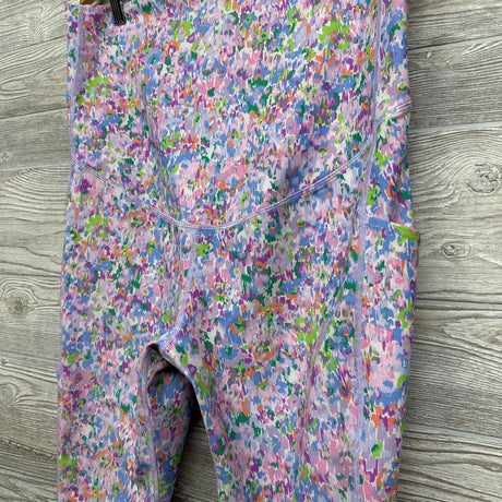 High Rise Capri Leggings Printed XL