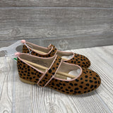 NEW Addy Velcro Animal Print Flats 10c