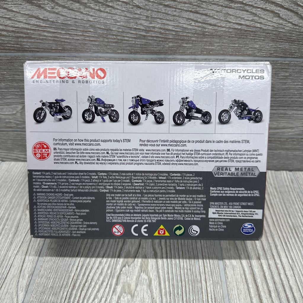 NEW 5-in-1 Models Motorcycles Set