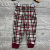Plaid Jogger Pants 12M