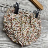 Bubble Shorts Flowers 3-6M