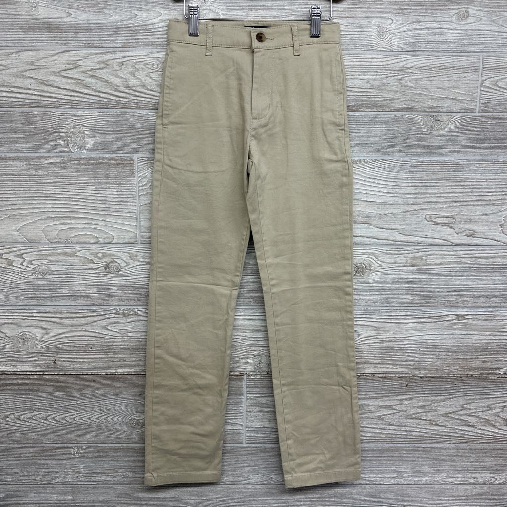 Flat Front Chino Pants 10 Slim