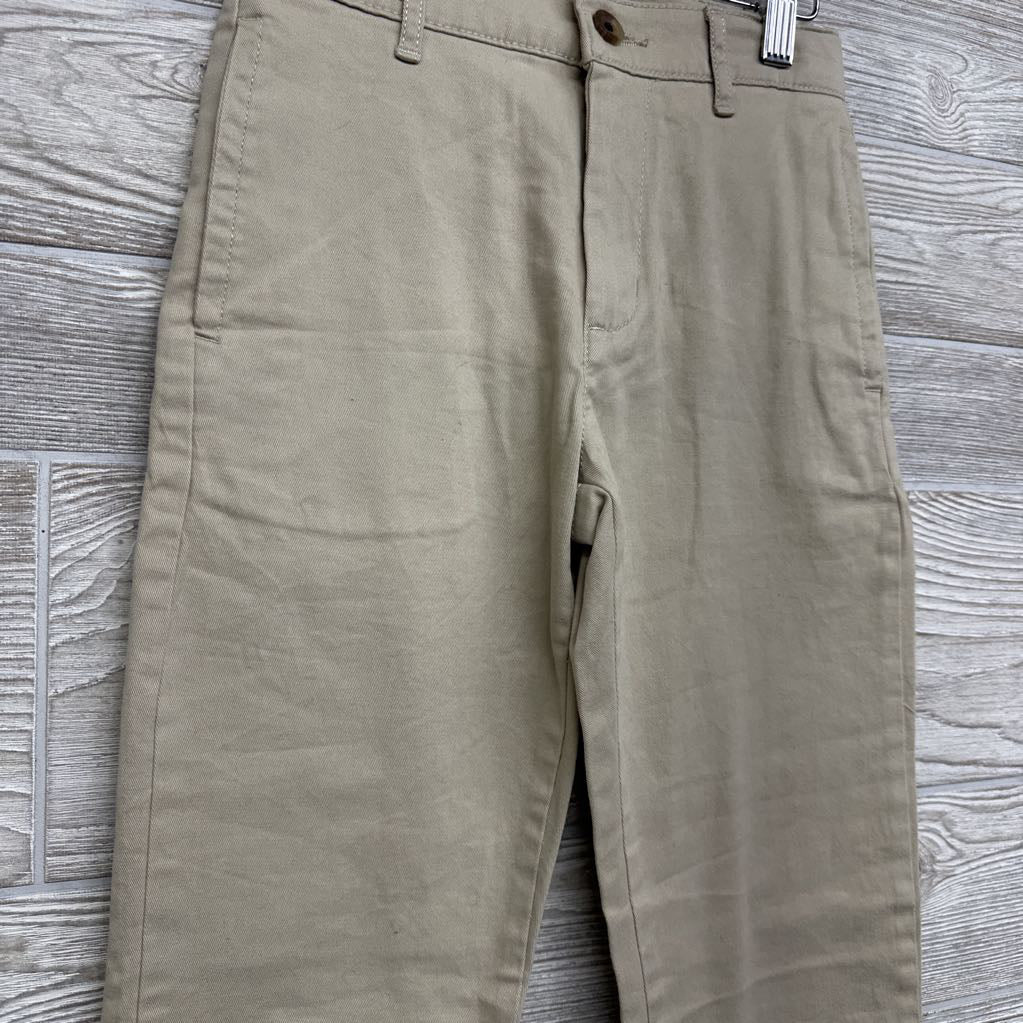 Flat Front Chino Pants 10 Slim