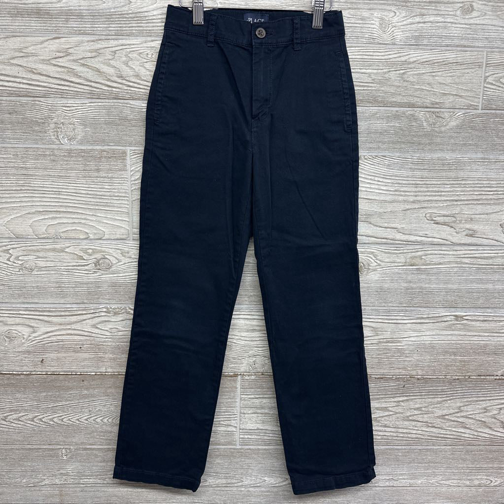 Flat Front Chino Pants 10 Slim