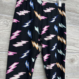 NEW Leggings Lightning Bolts 8-10