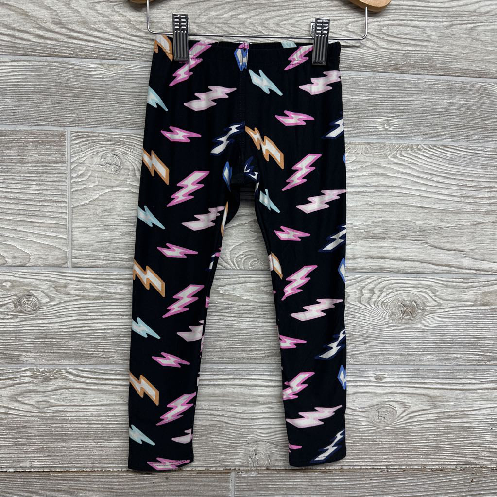 NEW Leggings Lightning Bolts 3-4
