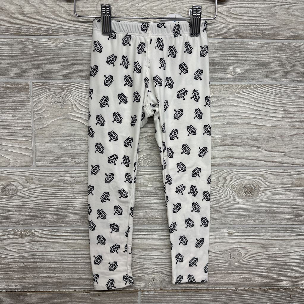 NEW Leggings Robots 3-4