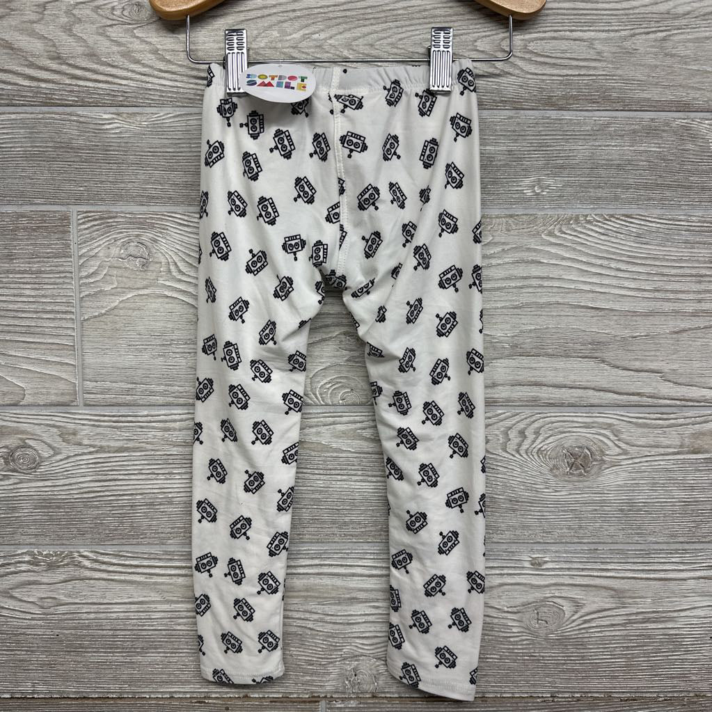 NEW Leggings Robots 3-4